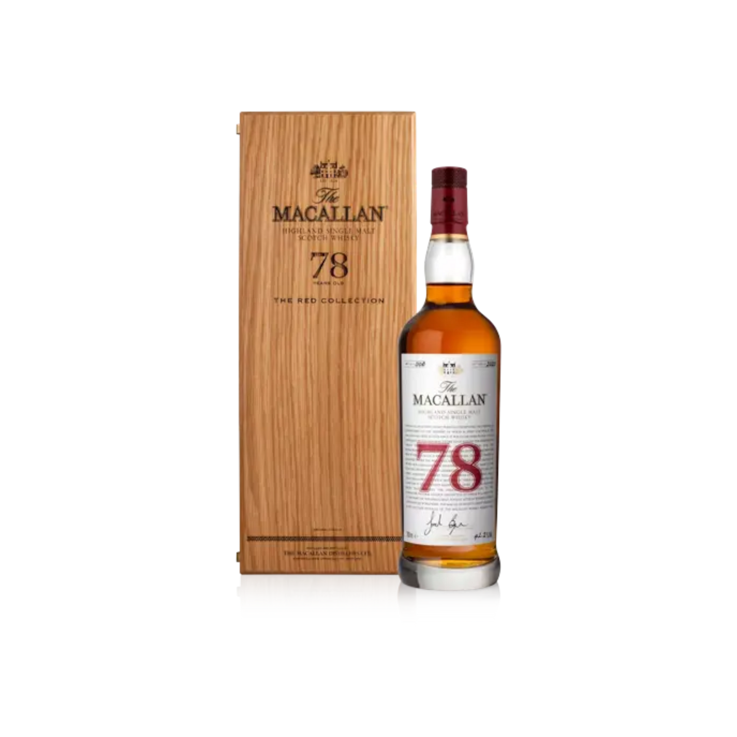 Macallan 78 Years The Red Collection