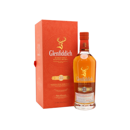 Glenfiddich 21 Years Old (Chinese Back Label)