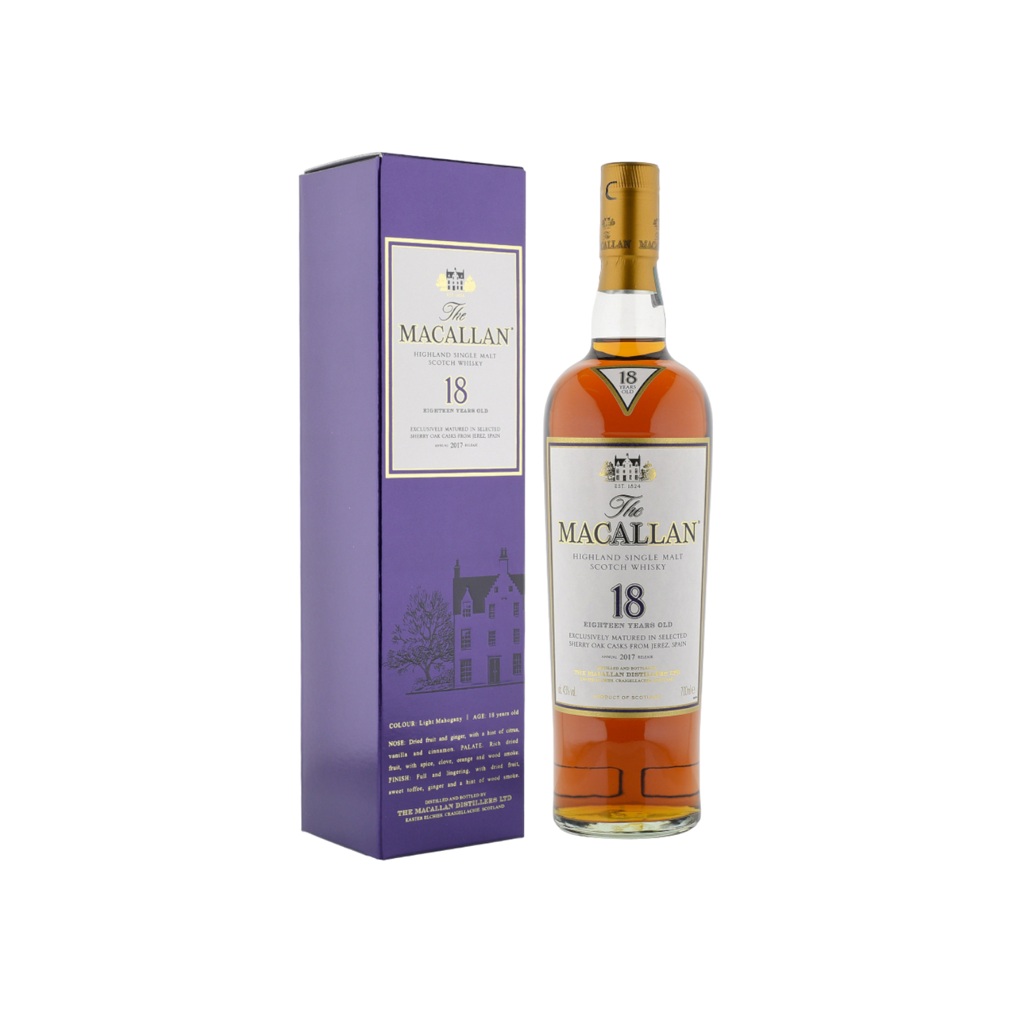 Macallan 18 Years 2017 release