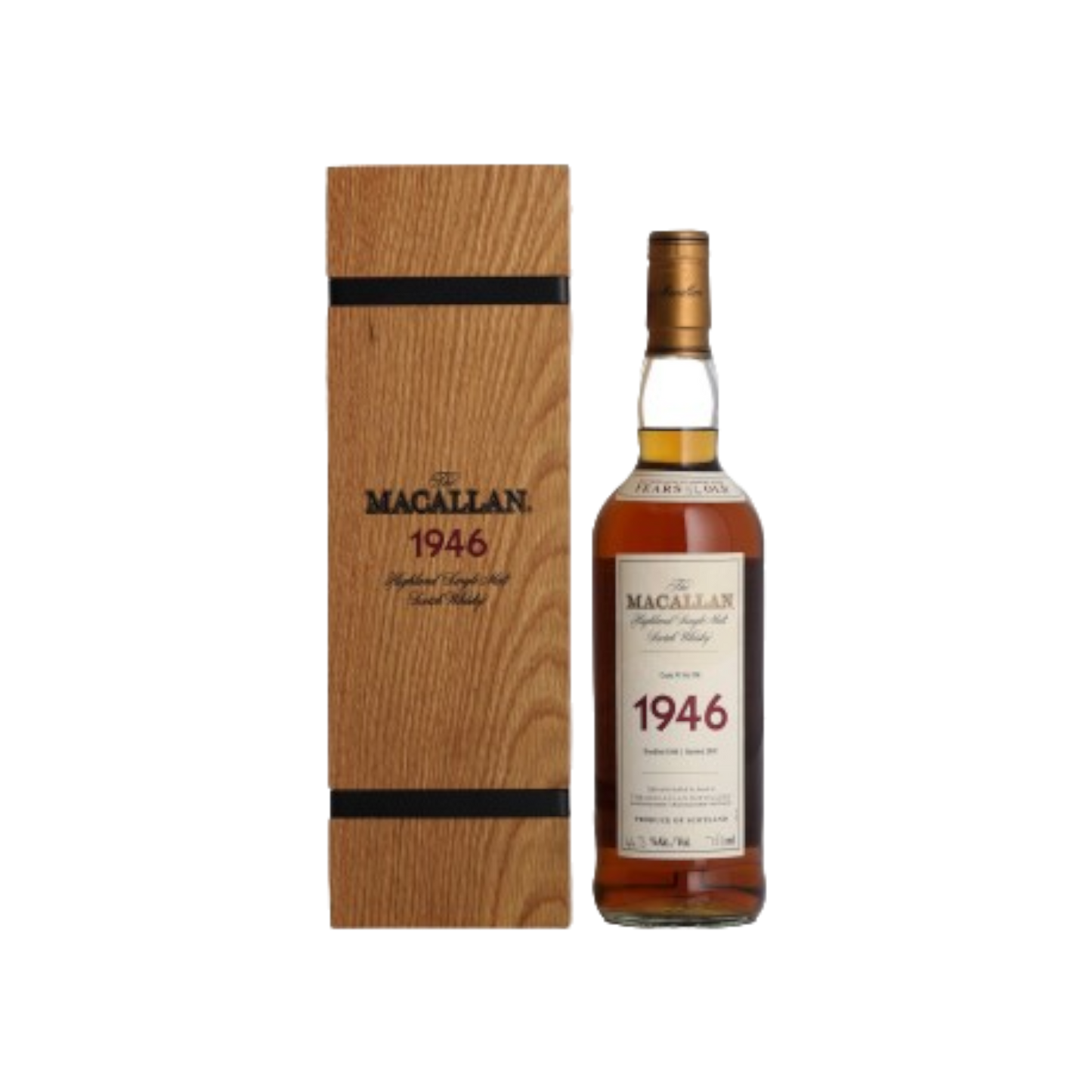 Macallan 1946 Fine and Rare 56 Years Old 44.3%