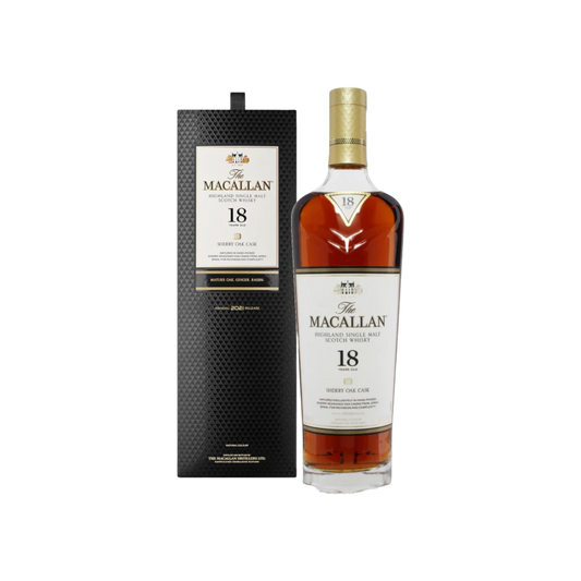 Macallan 18 Years Old Sherry Oak (2022) Whisky 700ml