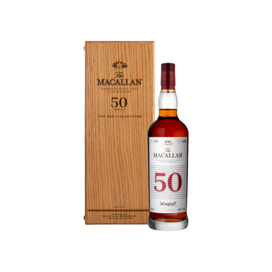 Macallan 50 Years The Red Collection