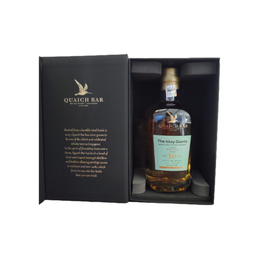 Quaich Bar The Islay Giants – Bowmore 30 Years Old