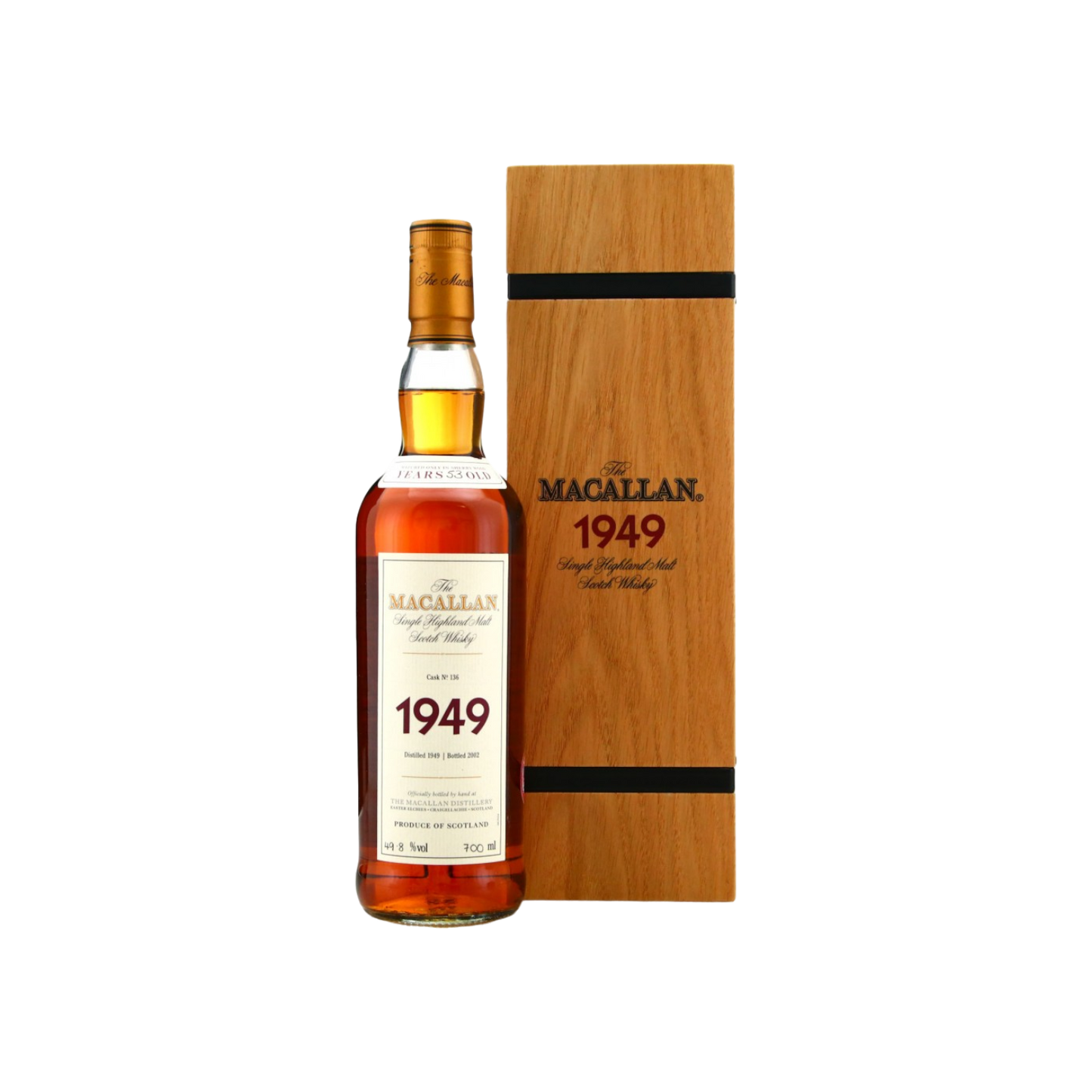 Macallan 1949 52 Years Cask #136