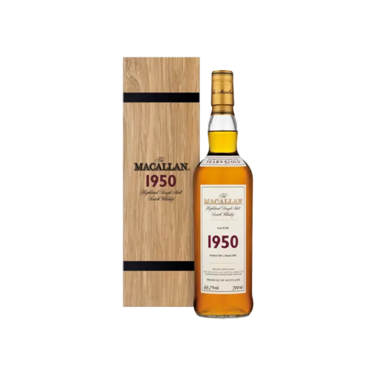 Macallan 1950 52 Years Old Fine & Rare Single Malt Cask #598