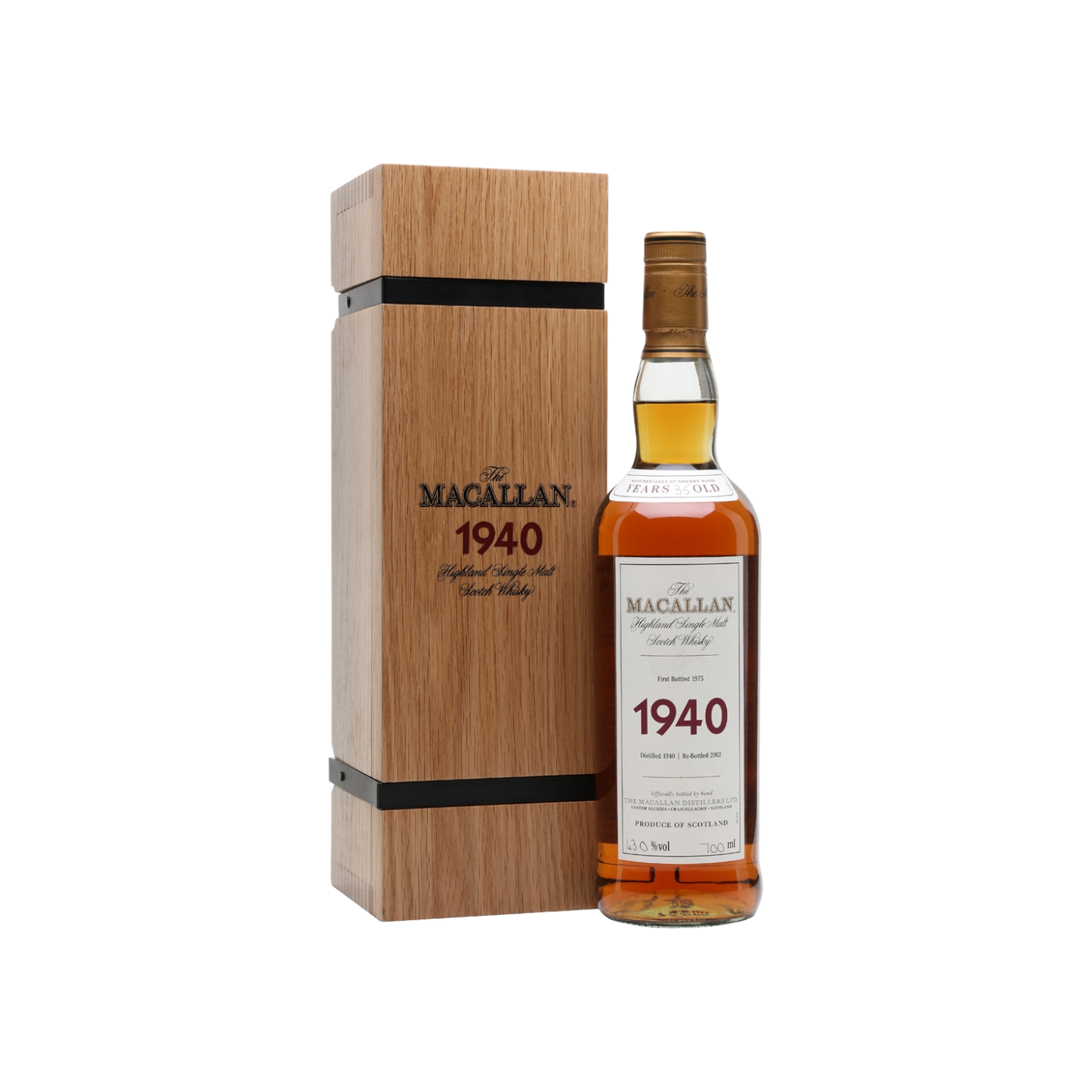 Macallan Fine and Rare 1940 35 Years Old