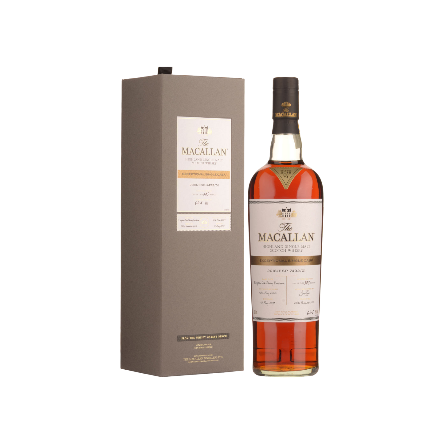 Macallan Exceptional Cask 2018/ESP-7492/01