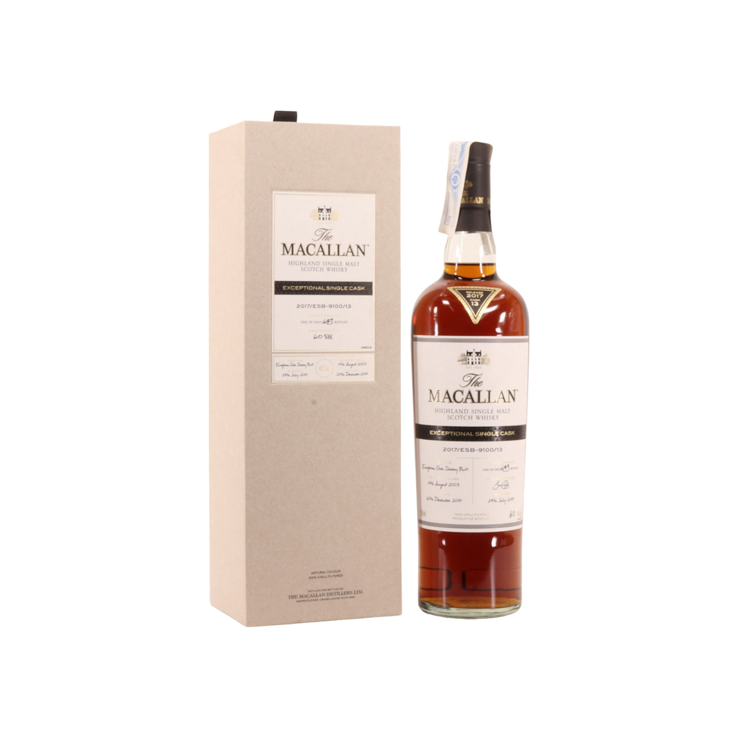 Macallan Exceptional Cask 2017/ESB-9100/13