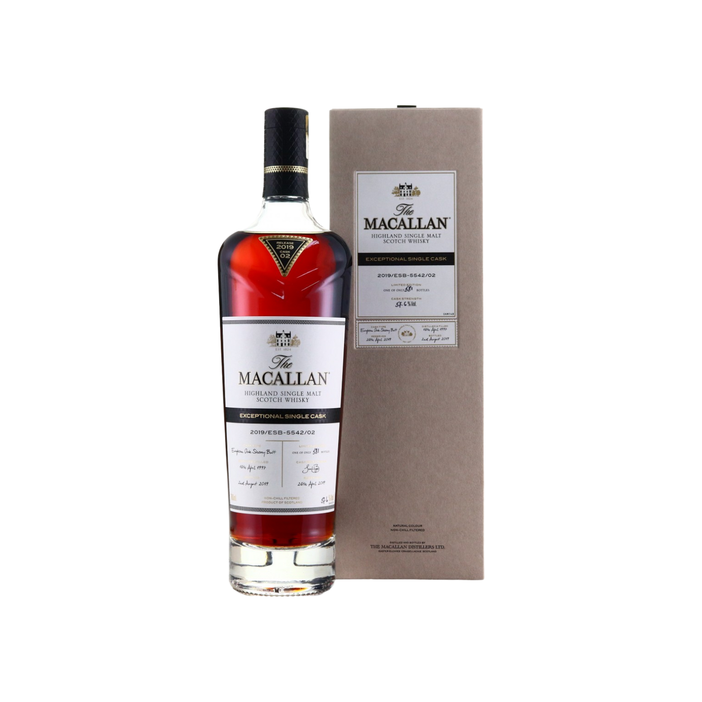 Macallan 1997 Exceptional Cask #5542/02 / 2019 Release