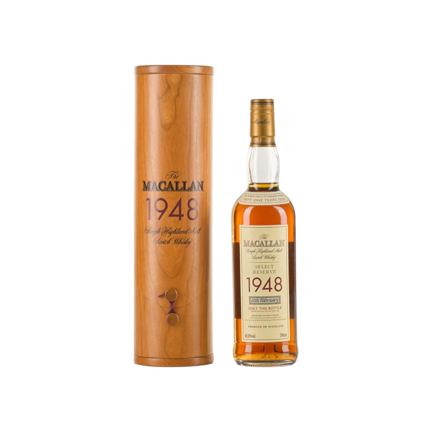 Macallan 1948 Select Reserve 51 Year Old