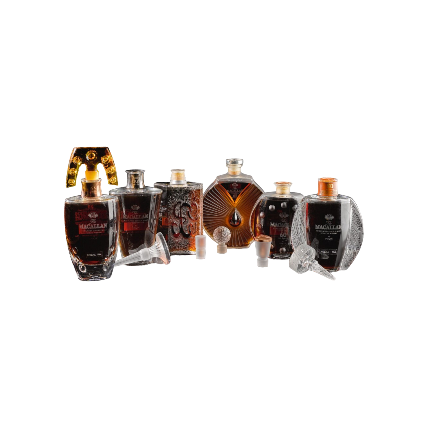 Macallan Lalique Six Pillars Collection