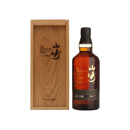 Yamazaki Vintage 1984 Whisky Wooden Box 700ml