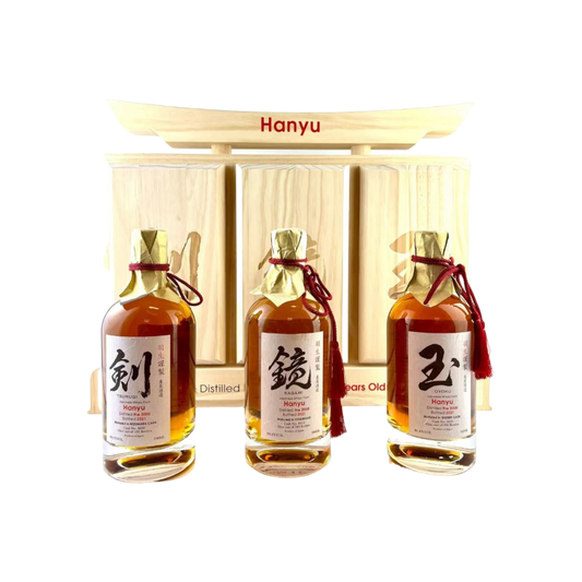 Hanyu Whiskey Three Sacred Objects (700ml x 3 Bottles)