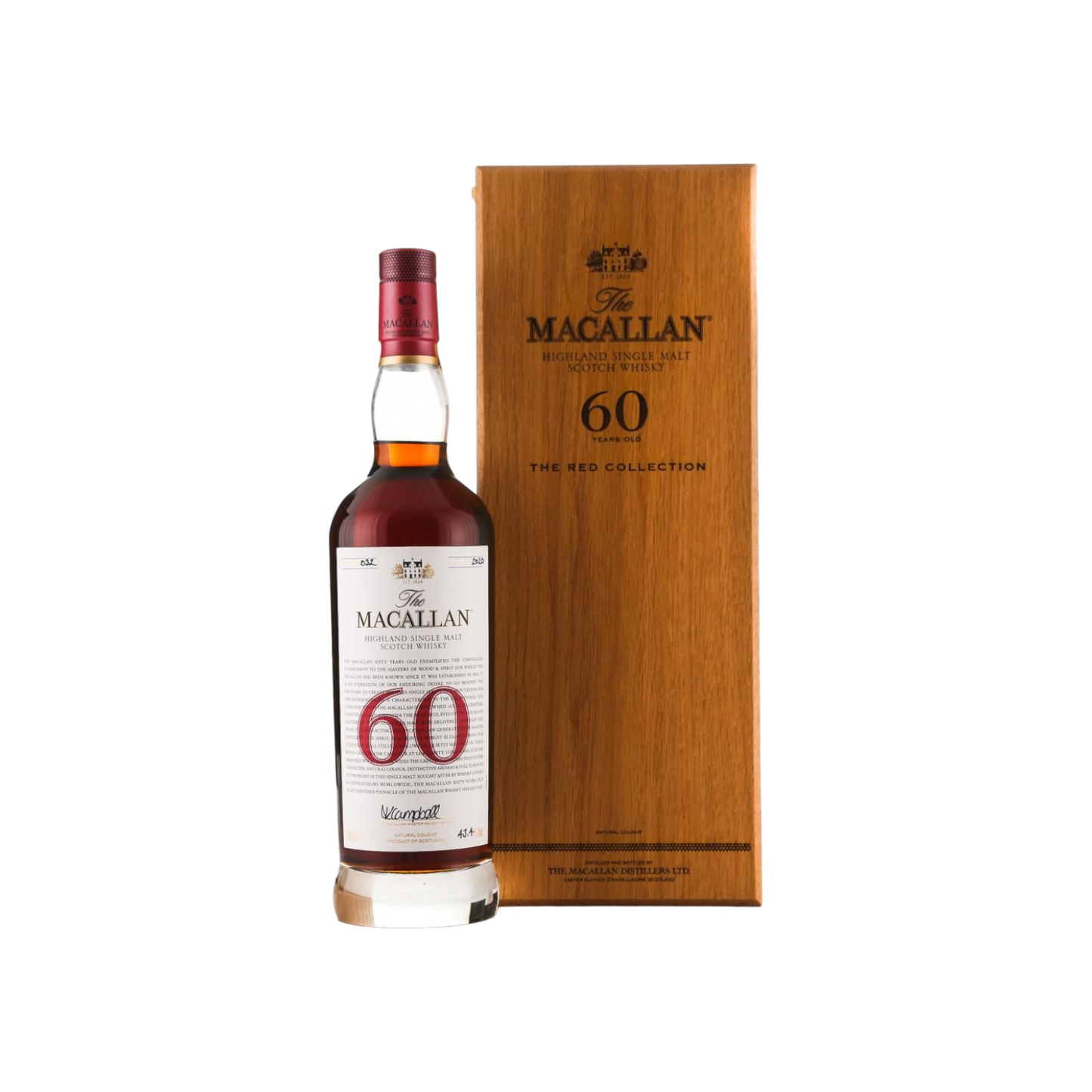 Macallan Red Collection 60 Years Old