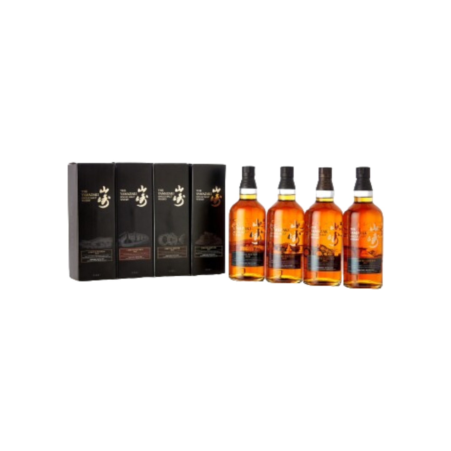 Yamazaki Limited Edition Whisky Full Set 2014-2017