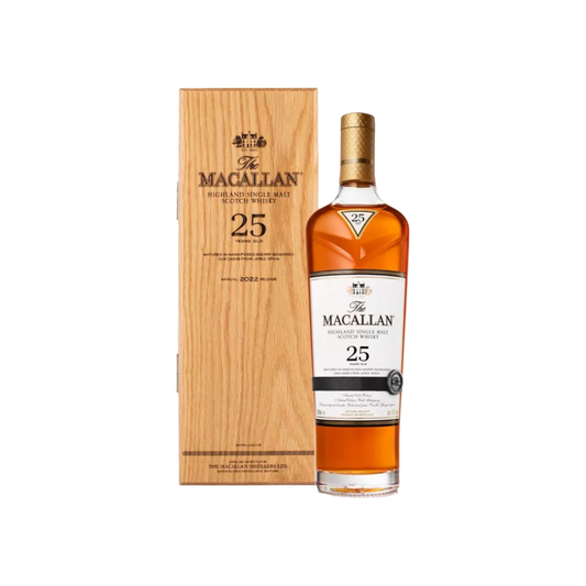 Macallan 25 Years Sherry Oak Whisky 2022 Release