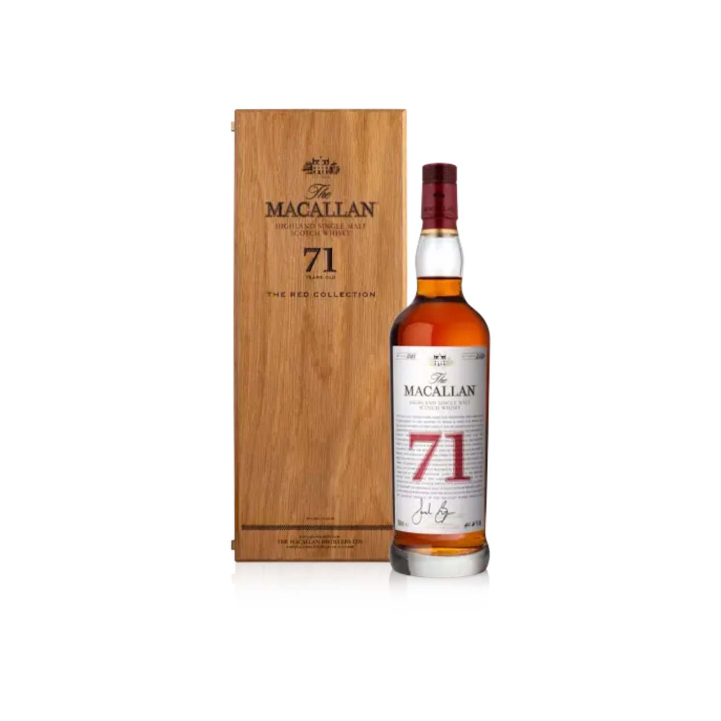 Macallan 71 Years The Red Collection Whisky 700ml