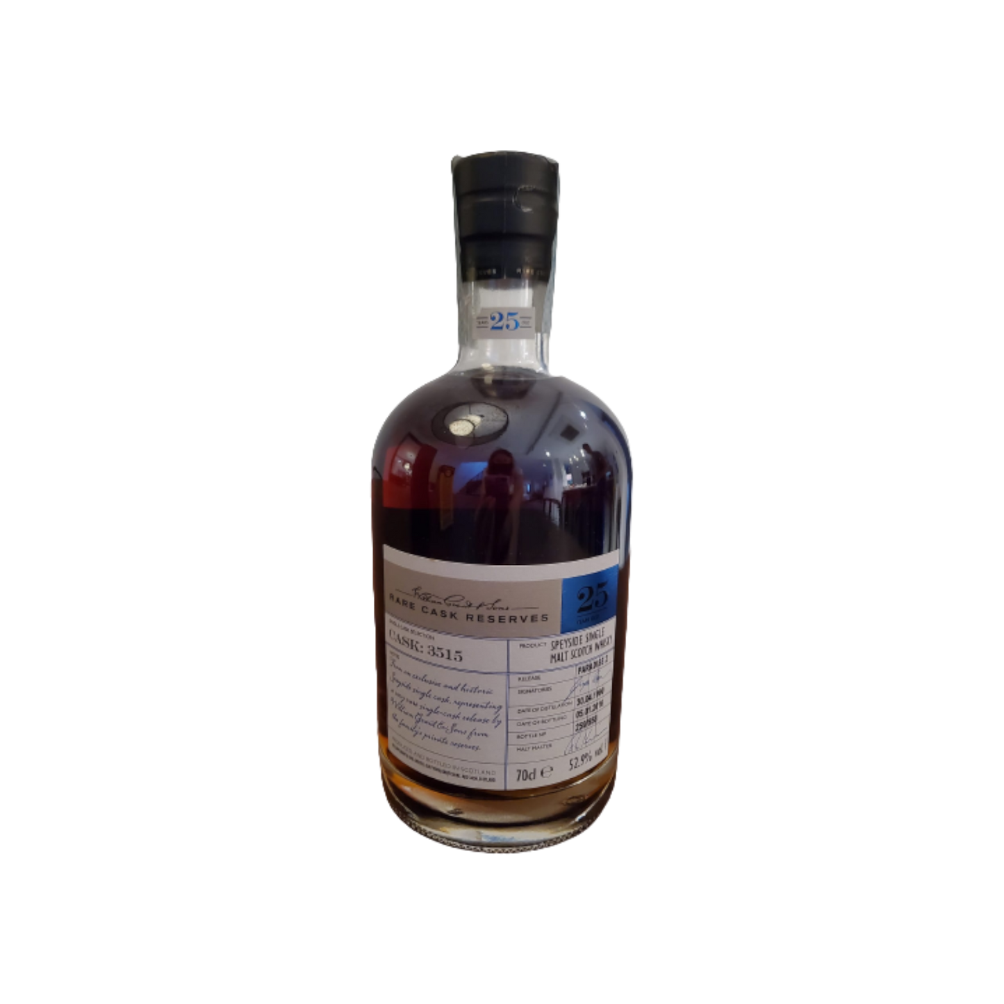 William Grant & Sons Rare Cask Reserves / Cask 3515 25 Years Old