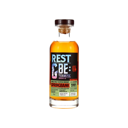 Springbank 1991 Rest and Be Thankful 25 Year Old / Liquid Gold