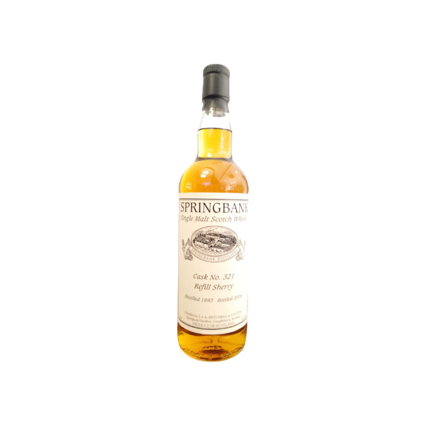 Springbank 1993 25 Year Old Single Cask #321 Refill Sherry