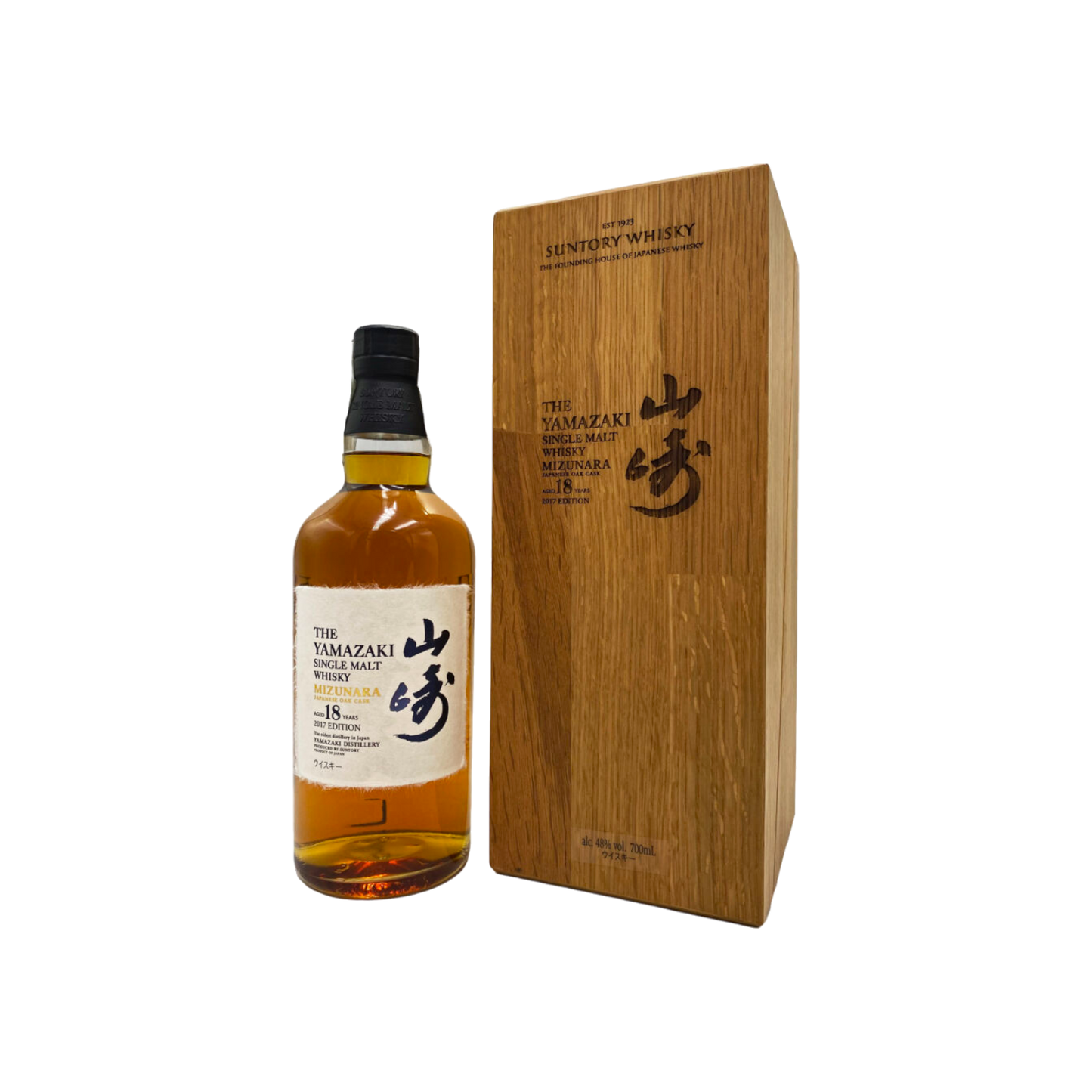 Yamazaki 18 Years Mizunara Cask Whisky 2017 Edition 700ml